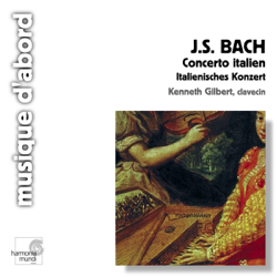 Bach: Italian Concerto - Kenneth Gilbert Cover Art
