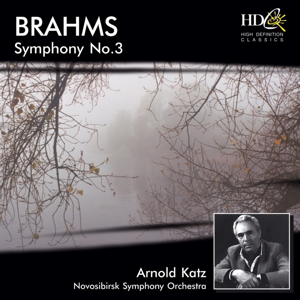 Обложка альбома «Brahms: Symphony No.3 in F Major, Op.90» — Novosibirsk Symphony Orchestra & Arnold Katz