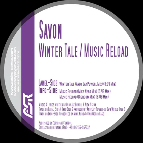 Winter Tale (Andy Jay Powell Mix) — Savon