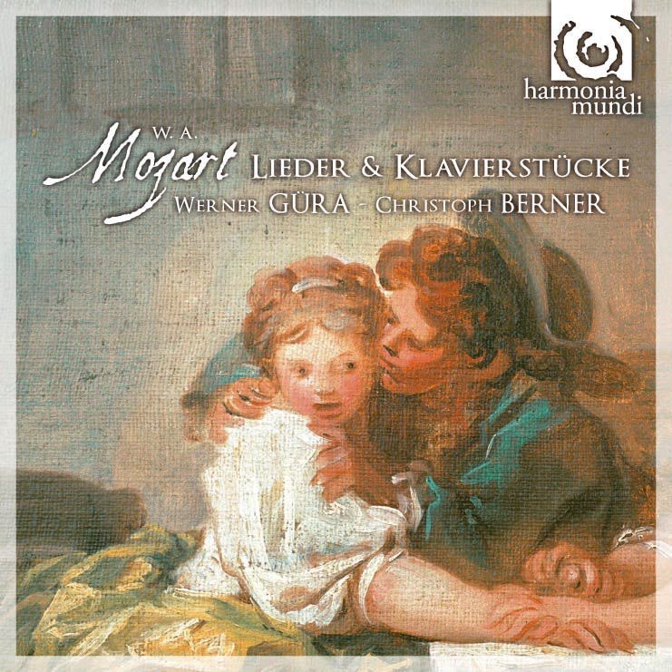 Обложка альбома «Mozart: Lieder & Klavierstücke» — Werner Güra & Christoph Berner