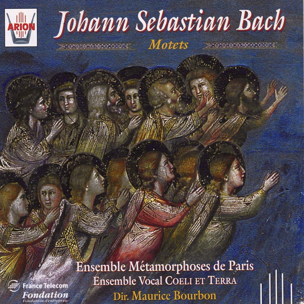 Обложка альбома «Bach : Motets» — Ensemble Métamorphoses de Paris, Ensemble Vocal Coeli et Terra & Maurice Bourbon