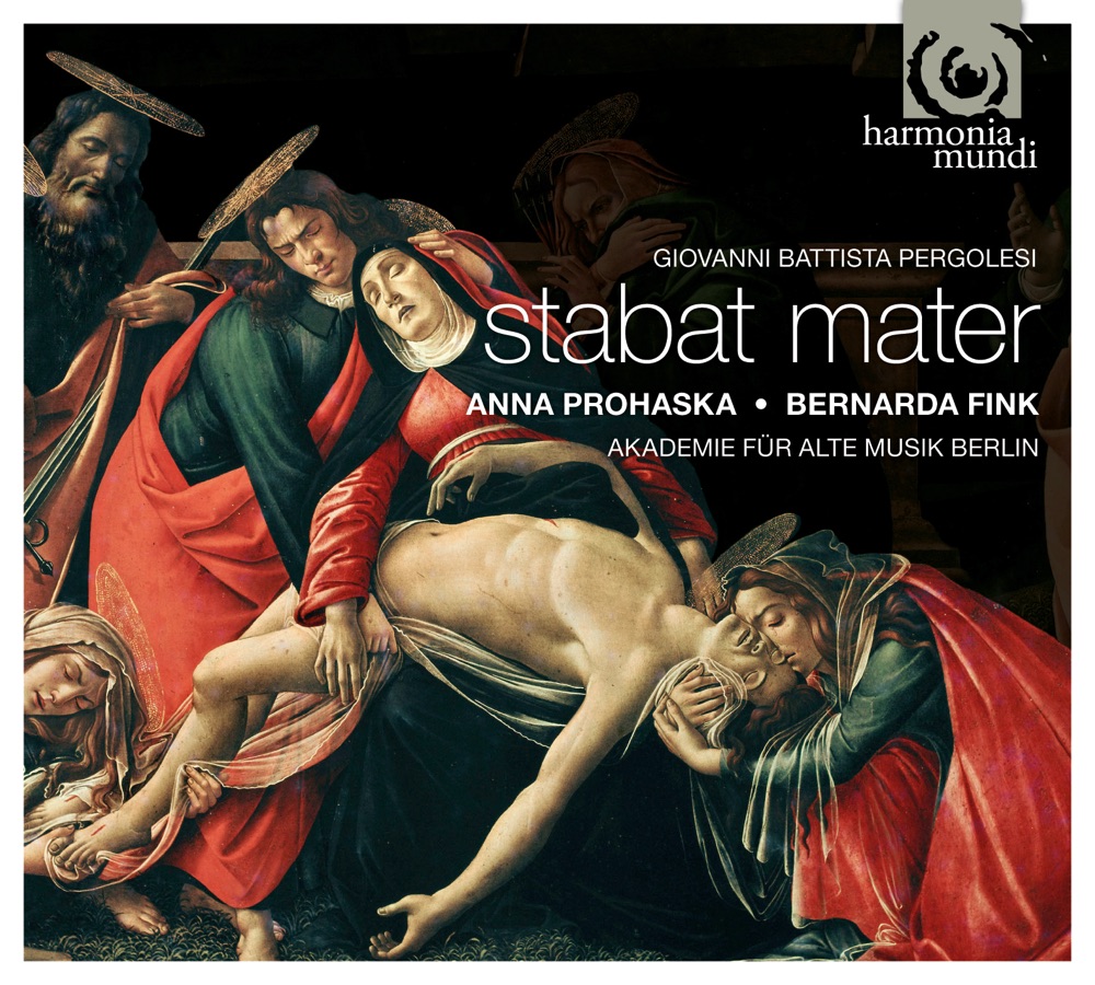 Обложка альбома «Pergolesi: Stabat Mater» — Akademie für Alte Musik Berlin, Anna Prohaska & Bernarda Fink