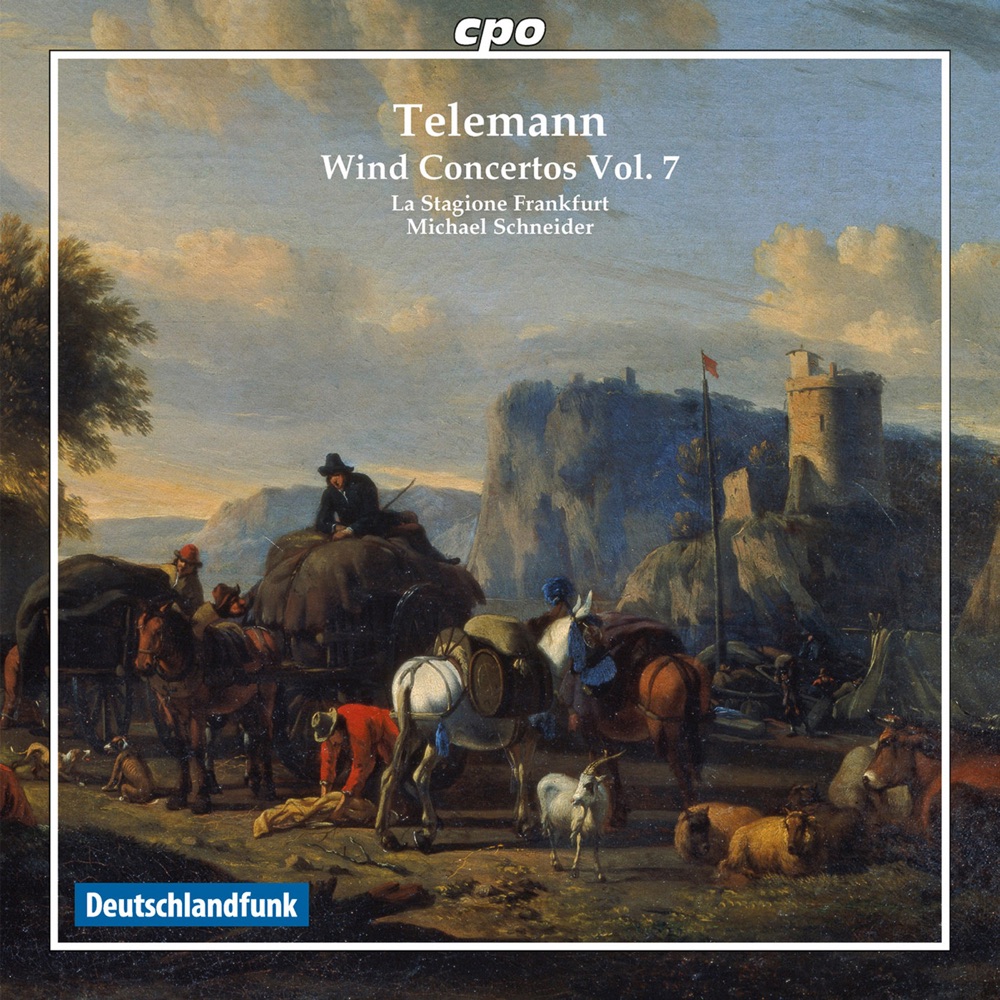 Обложка альбома «Telemann: Wind Concertos, Vol. 7» — Michael Schneider