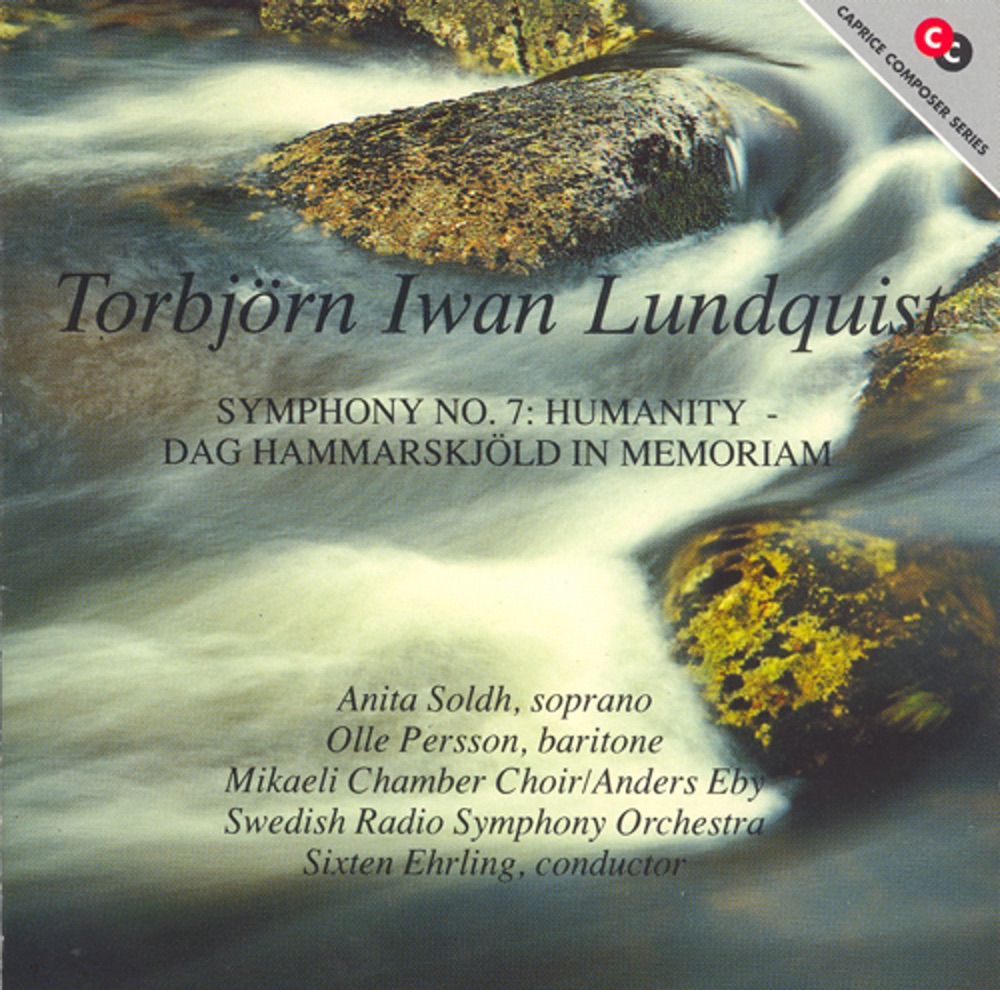 Обложка альбома «Lundquist: Symphony No. 7» — Sixten Ehrling, Swedish Radio Symphony Orchestra, Olle Persson, Mikaeli Chamber Choir & Anita Soldh