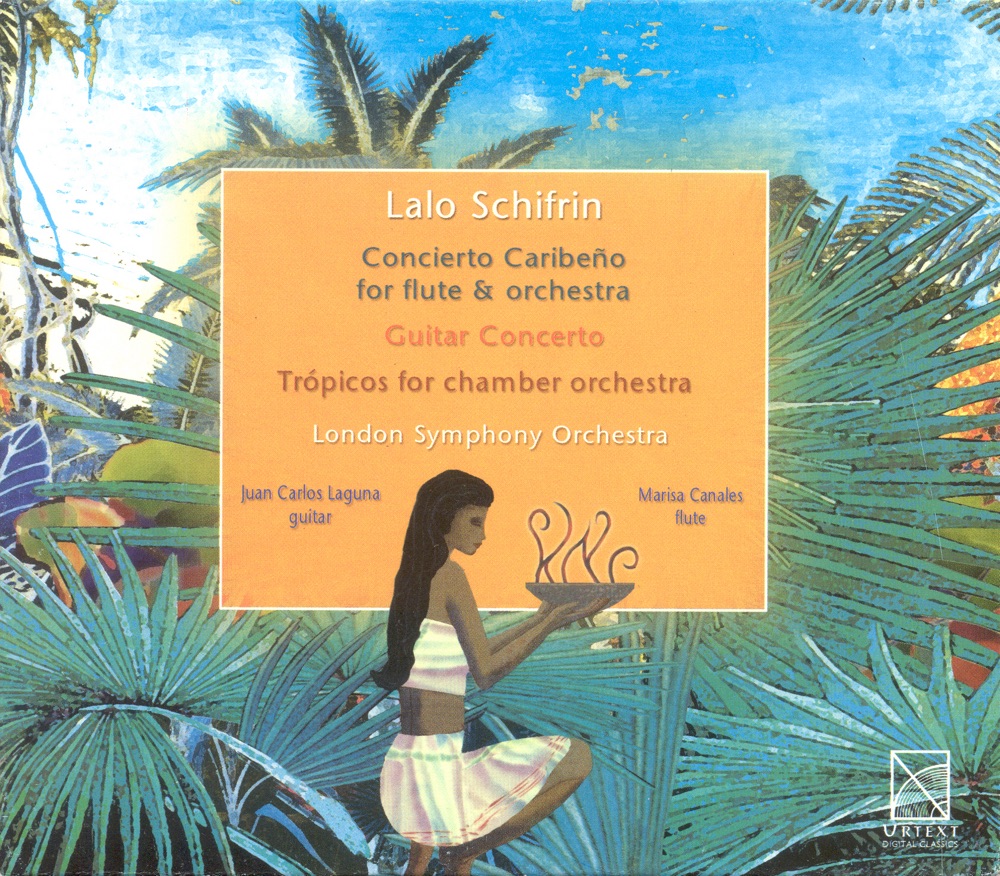 Обложка альбома «Schifrin, L.: Concierto Caribeno - Guitar Concerto - Tropicos» — Lalo Schifrin, London Symphony Orchestra, Marisa Canales & Juan Carlos Laguna
