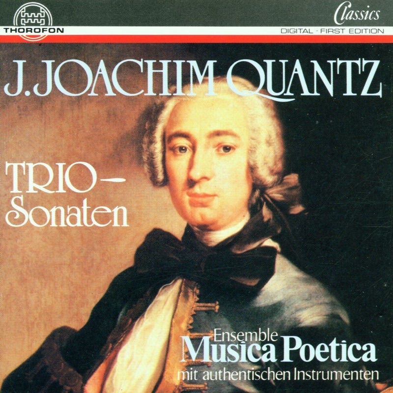 Обложка альбома «Quantz: Triosonaten» — Musica Poetica