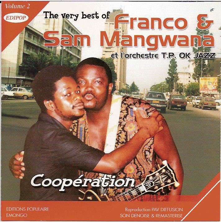 The Very Best of Franco, Sam Mangwana & Le T.P. OK Jazz, Vol. 2 - Coopération cover