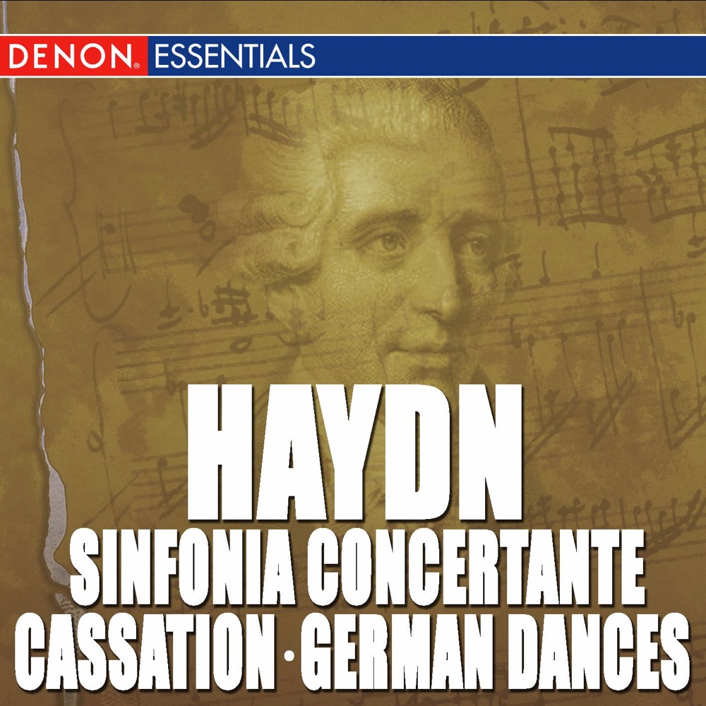 Обложка альбома «Haydn: Cassation In F, German Dances, Landlicher Tanz & Sinfonia Concertante» — Moscow RTV Chamber Orchestra & Alexander Lazarev