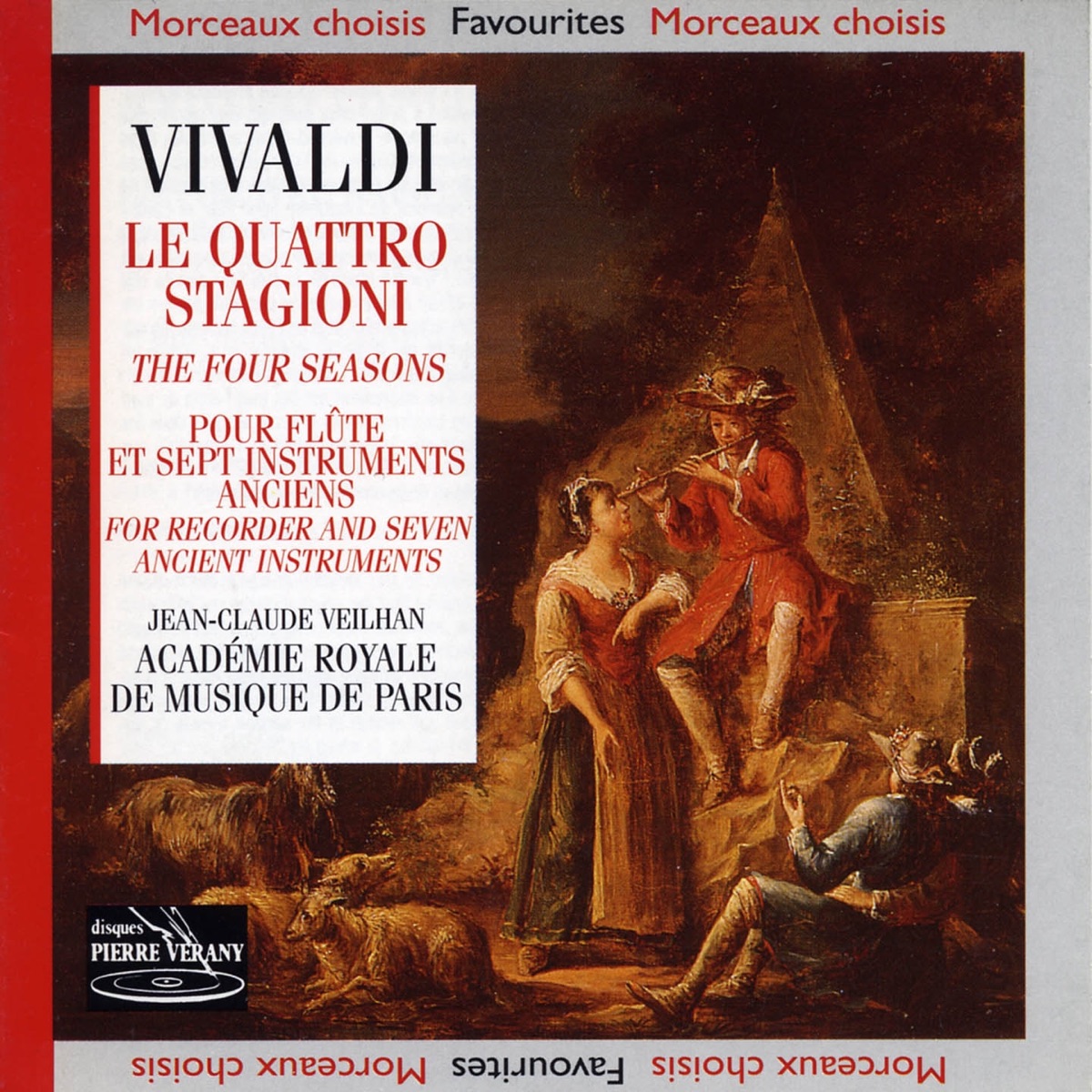Les Quatre Saisons L'été : Tempo impettuoso d'estate  Presto – Académie Royale de Musique de Paris &amp; Jean-Claude Veilhan