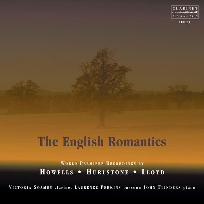 Обложка альбома «The English Romantics» — John Flinders, Laurence Perkins & Victoria Soames Samek