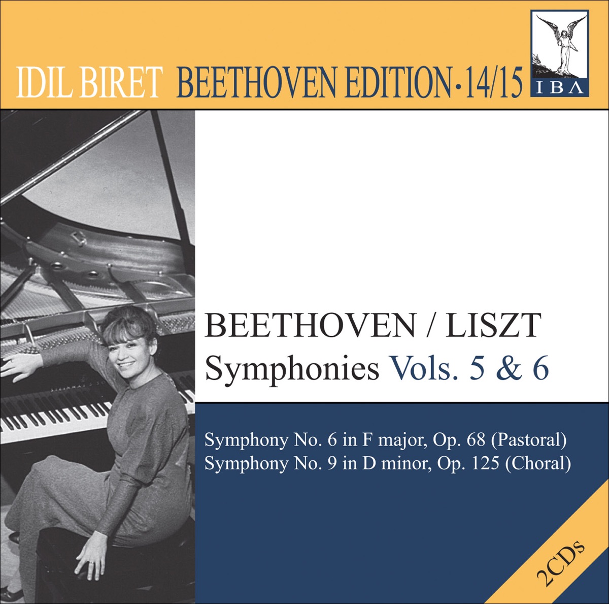 Beethoven: Symphonies (Arr. F. Liszt for Piano), Vol. 5, 6 (Biret) - Nos. 6, "Pastoral" and 9, "Choral" (Biret Beethoven Edition, Vol. 14, 15) cover art