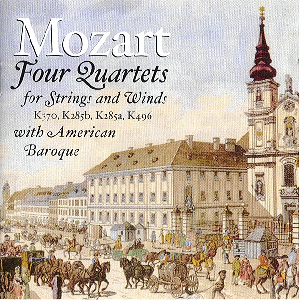 Обложка альбома «Mozart: 4 Quartets for Strings and Winds» — American Baroque