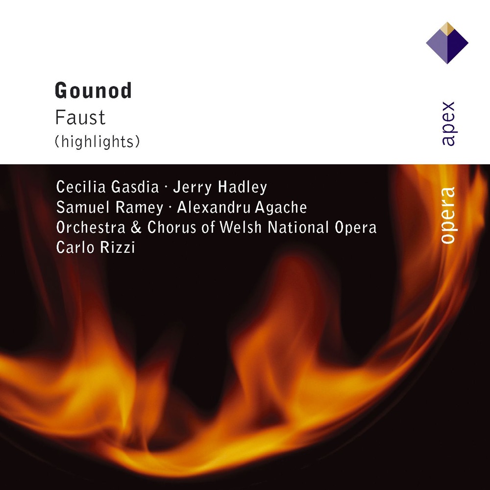 Обложка альбома «Gounod : Faust» — Carlo Rizzi, Cecilia Gasdia, Samuel Ramey & Welsh National Opera Orchestra