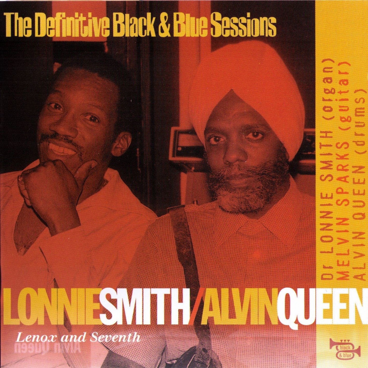 Lenox and Seventh: The Definitive Black & Blue Sessions by Lonnie Smith & Alvin Queen album cover