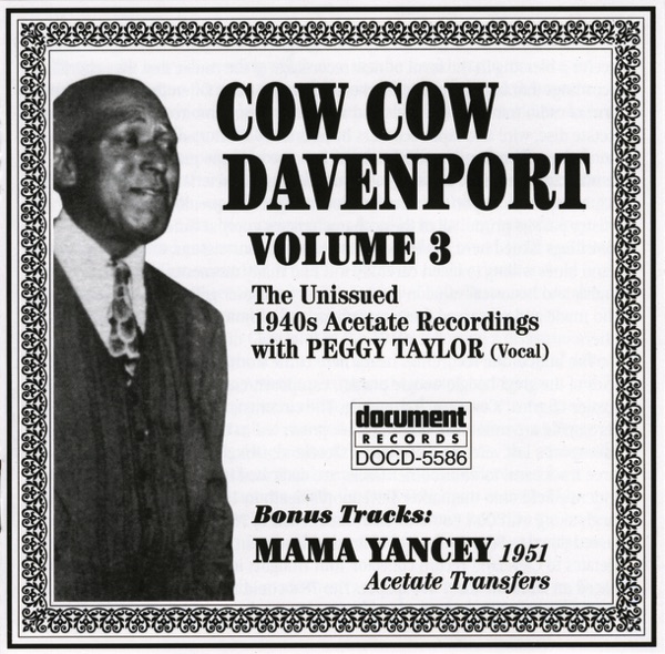 Cow Cow Davenport, Vol. 3 (1940s) [with Peggy Taylor]