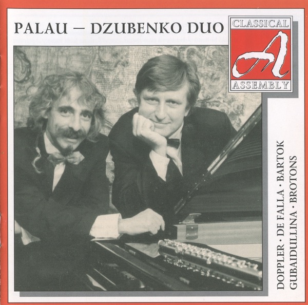 Doppler: Fantaisie pastorale hongroise - Falla: 7 Canciones Populares Españolas - Bartok: 15 Hungarian Peasant Songs