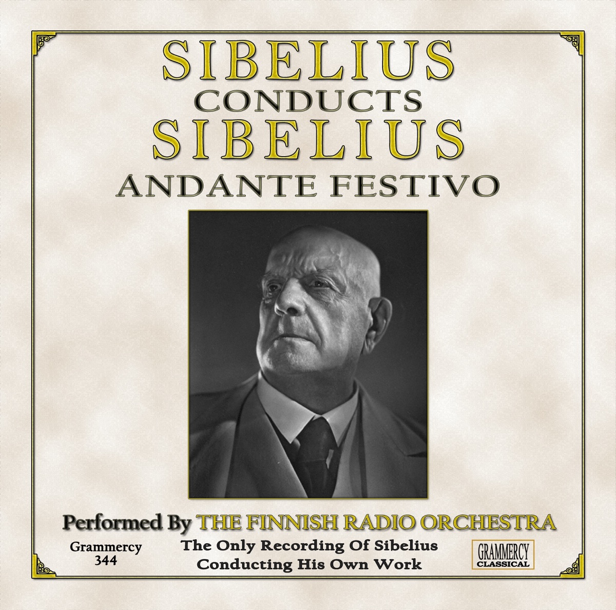 Sibelius Conducts Sibelius: Andante Festivo cover