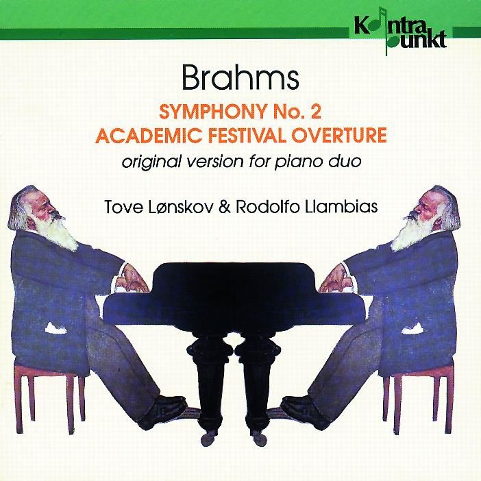 Обложка альбома «Brahms: Symphony No. 2, Academic Festival Overture» — Rodolfo Llambias & Tove Lønskov
