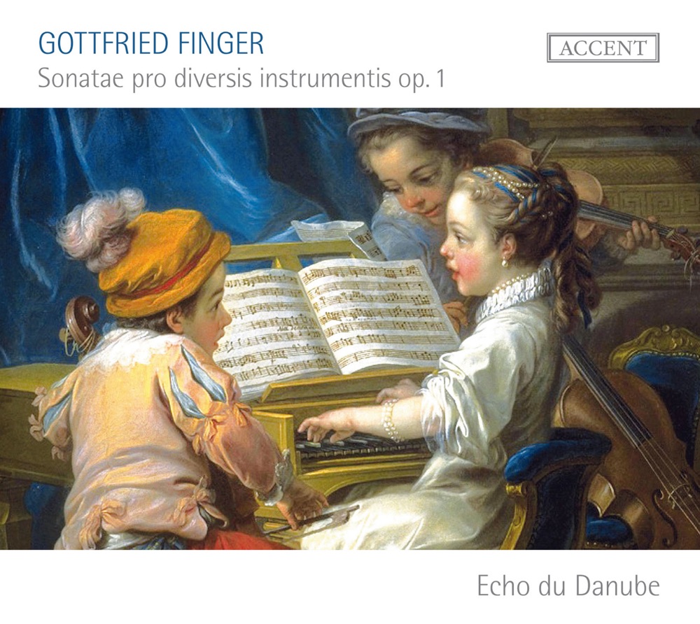 Обложка альбома «Finger: Sonatae pro diversis instrumentis, Op. 1» — Echo du Danube Ensemble & Christian Zincke