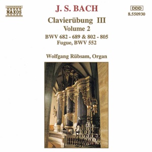 Bach: Clavierubung, Part III, Vol. 2