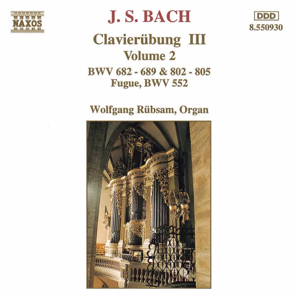 Bach: Clavierubung, Part III, Vol. 2