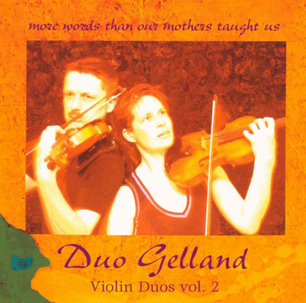 Обложка альбома «Violin Duos, Vol. 2» — Duo Gelland