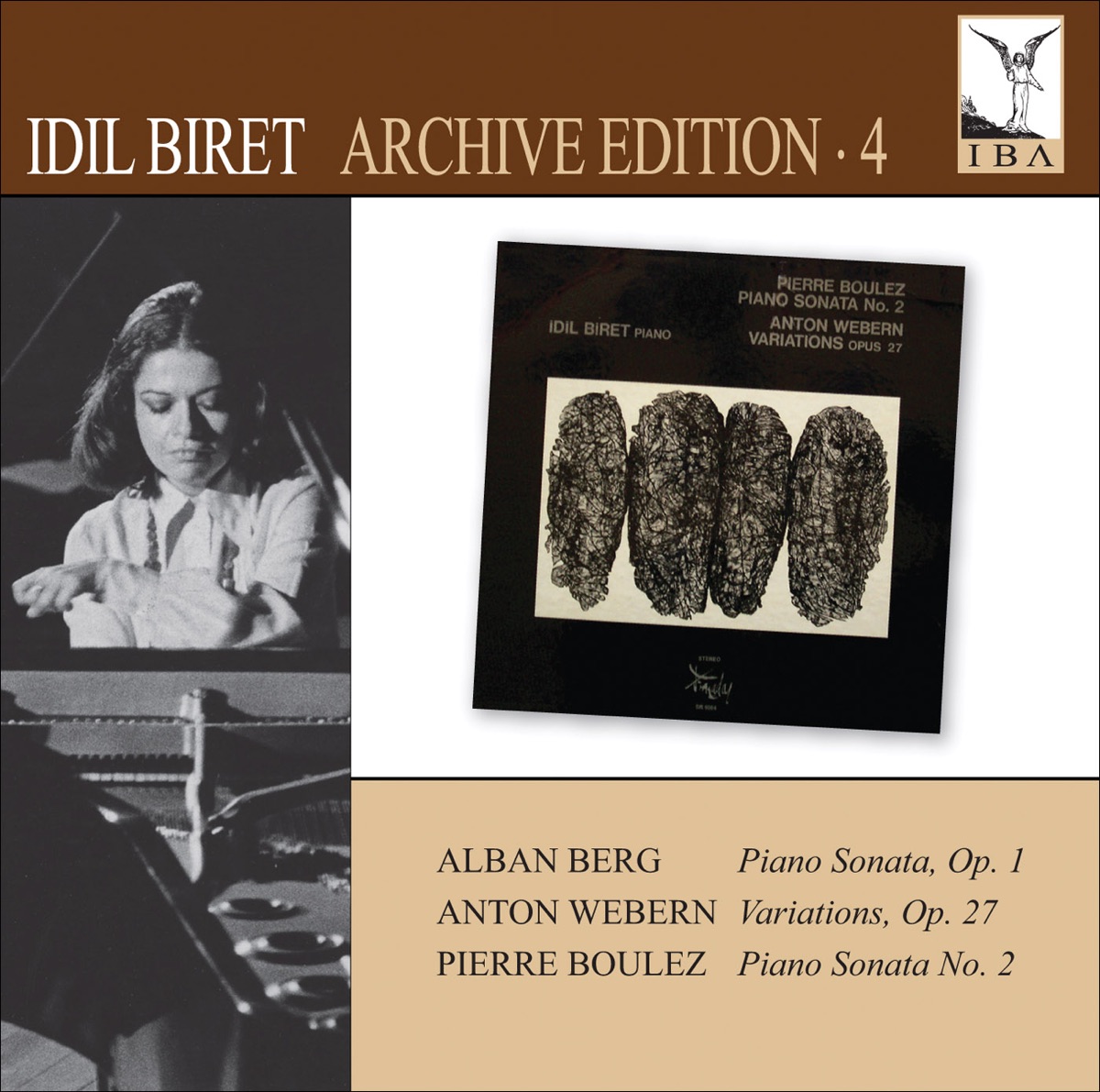 BERG: Piano Sonata No. 1 - WEBERN: Variations - BOULEZ: Piano Sonata No. 2 cover art