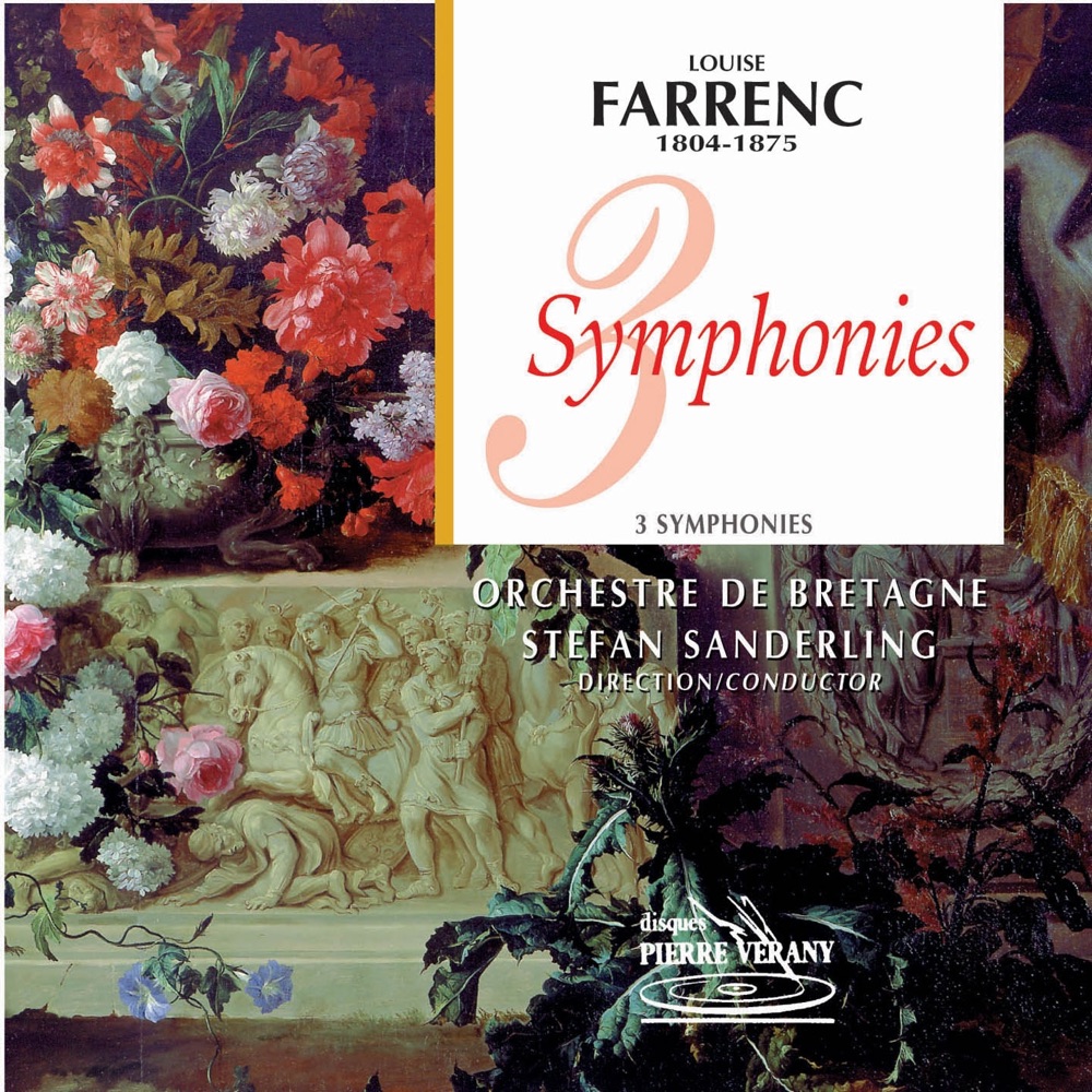 Обложка альбома «Farrenc : Les 3 symphonies» — Orchestre National de Bretagne & Stefan Sanderling