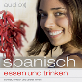 Audiobook cover for Audio Spanisch - Essen und trinken by Div.