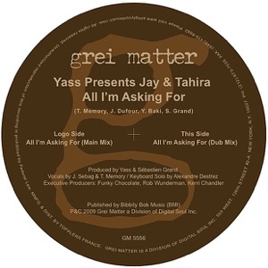 All I'm Asking for - Single (Vinyl)