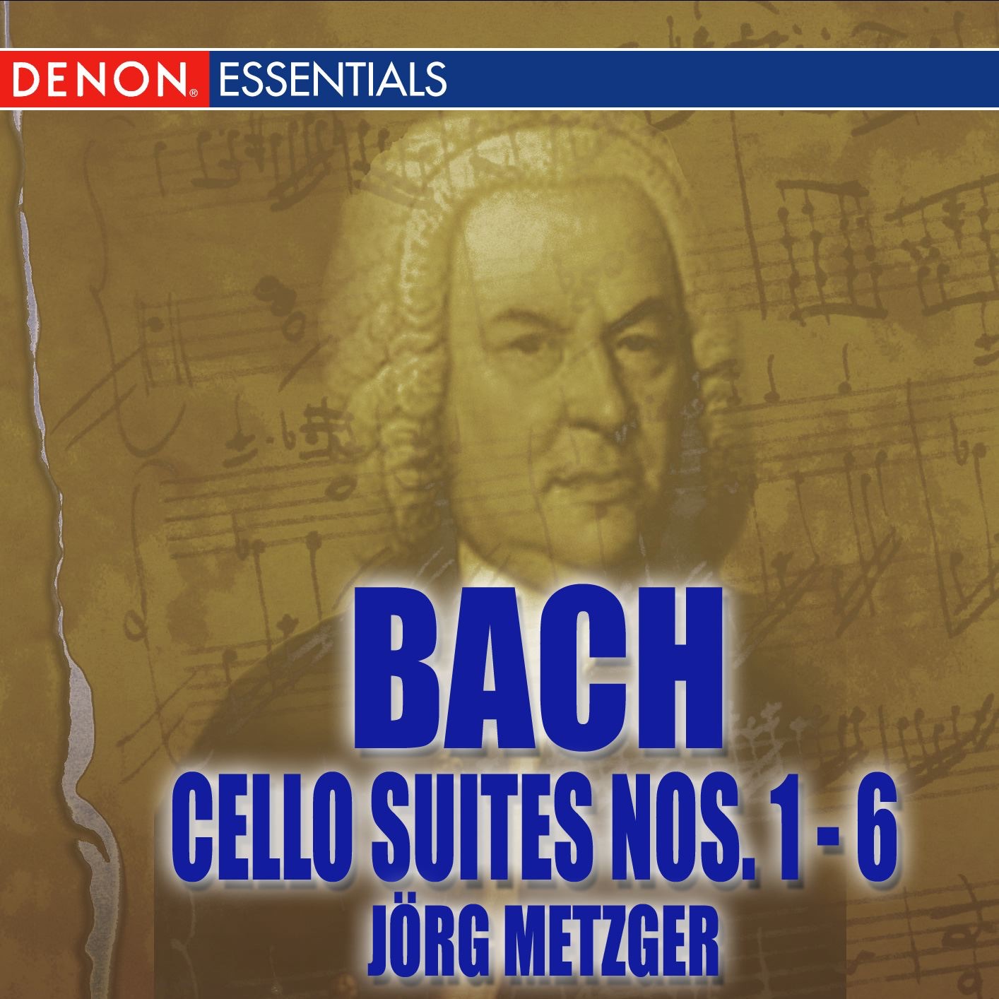 Bach: Cello Suites BWV 1007-1012 by Jörg Metzger album cover