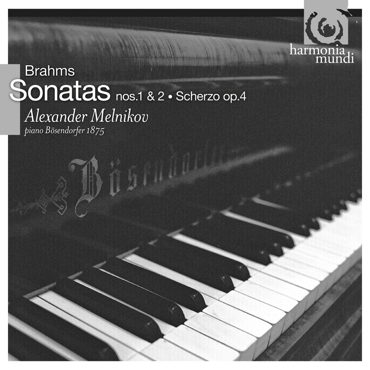 Brahms: Piano Sonatas nos.1 & 2 cover art