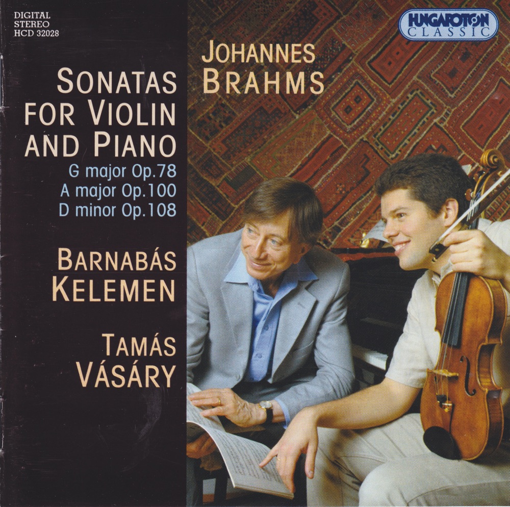 Обложка альбома «Sonatas for Violin and Piano» — Barnabás Kelemen & Tamás Vásáry