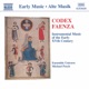 Codex faenza Instrumental Music of the Early 15th Century