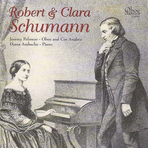 Обложка альбома «Robert & Clara Schumann» — Diana Ambache & Jeremy Polmear