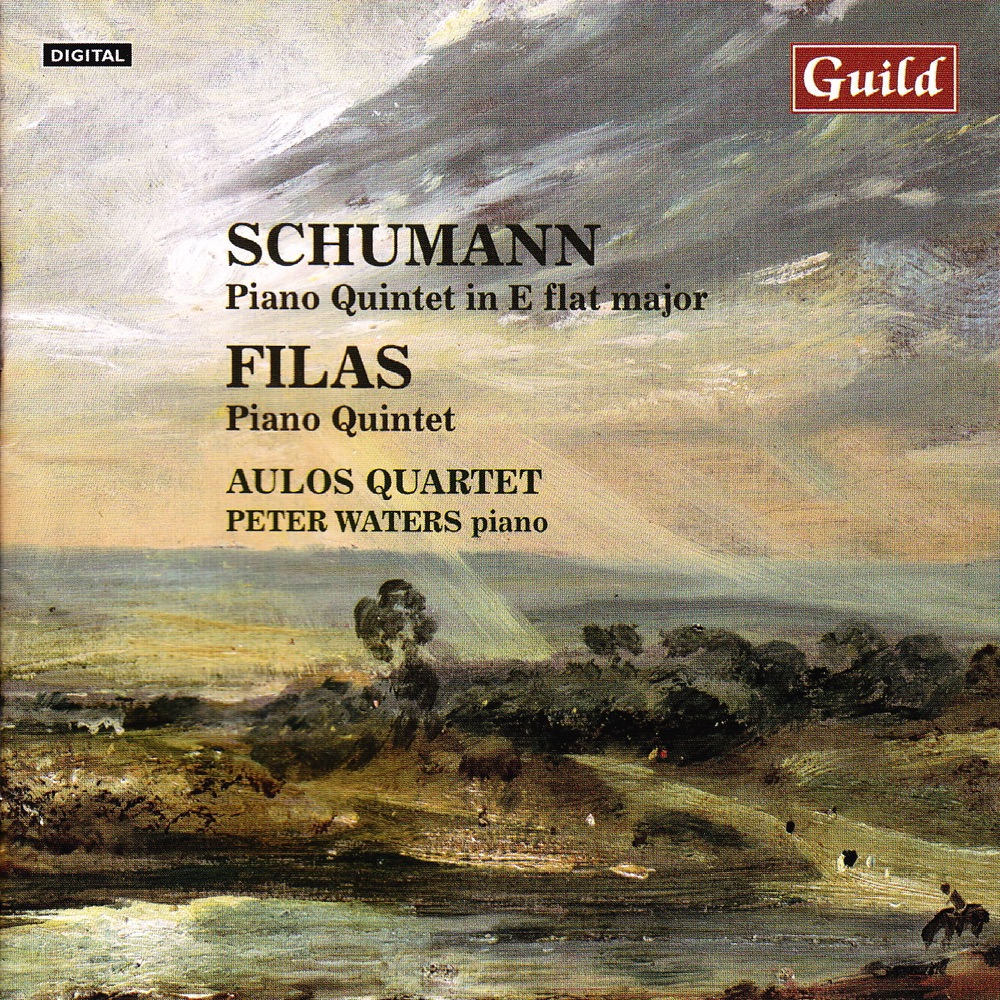 Обложка альбома «Schumann: Piano Quintet in E-Flat Major - Filas: Piano Quintet» — Peter Waters, Martin Gebhardt, Rico Zela, Miriam Moser & Raphael Tanner