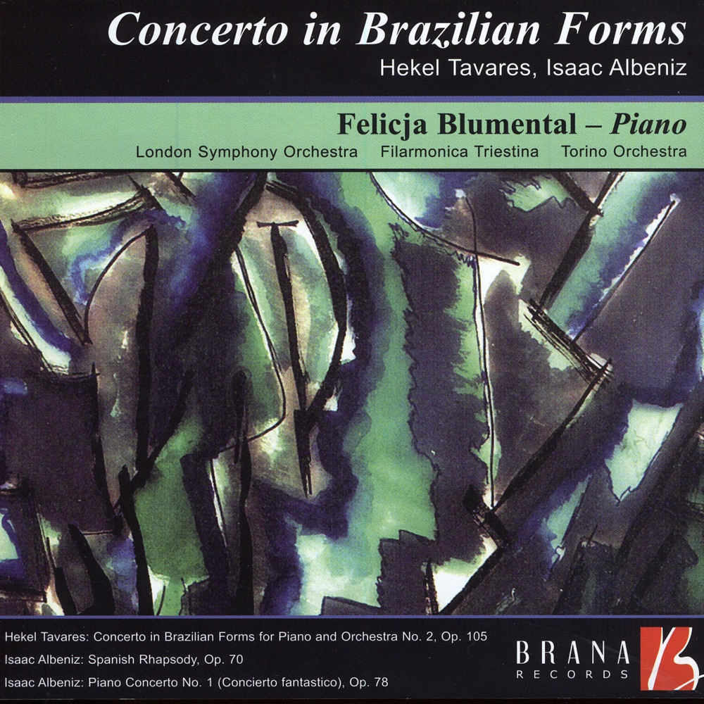 Обложка альбома «Concerto in Brazilian Forms» — Felicja Blumental, London Symphony Orchestra, Filarmonica Triestina, Torino Orchestra, Anatole Fistoulari, Luigi Toffolo & Alberto Zedda