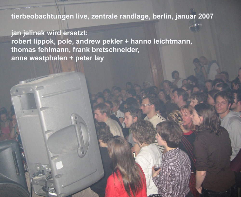 Обложка альбома «HUB Tierbeobachtungen» — Jan Jelinek