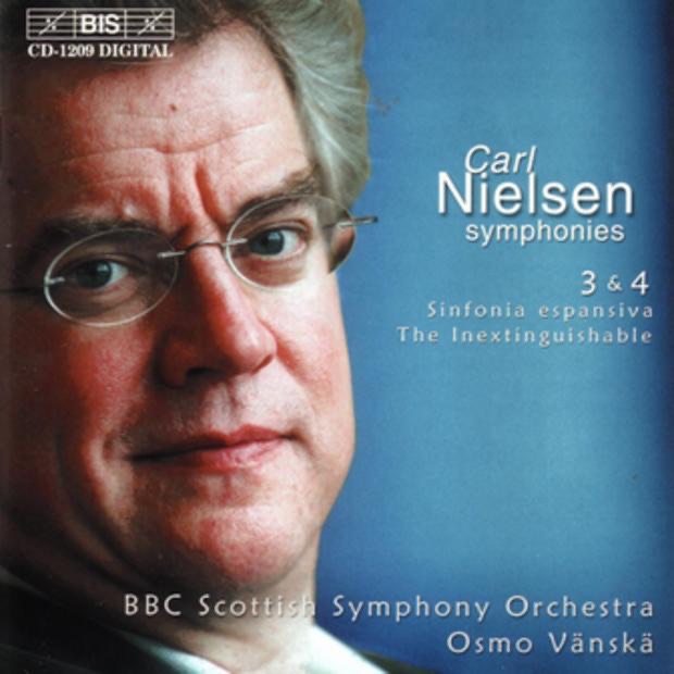 Обложка альбома «Nielsen: Symphonies Nos. 3 and 4» — Anu Komsi, BBC Scottish Symphony Orchestra & Christian Immler
