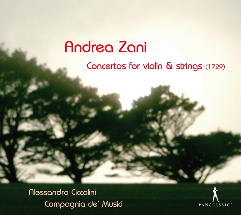 Обложка альбома «Zani: Concertos for violin and strings» — Alessandro Ciccolini & Compagnia de' Musici