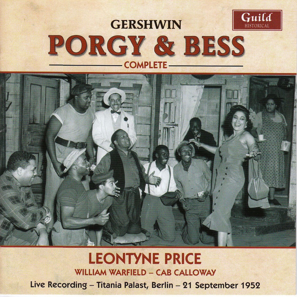 Обложка альбома «Porgy & Bess - Live Recording Sunday 21st September 1952, Titiania Palast Berlin» — RIAS-Unterhaltungsorchester, Cab Calloway, Leontyne Price & William Warfield