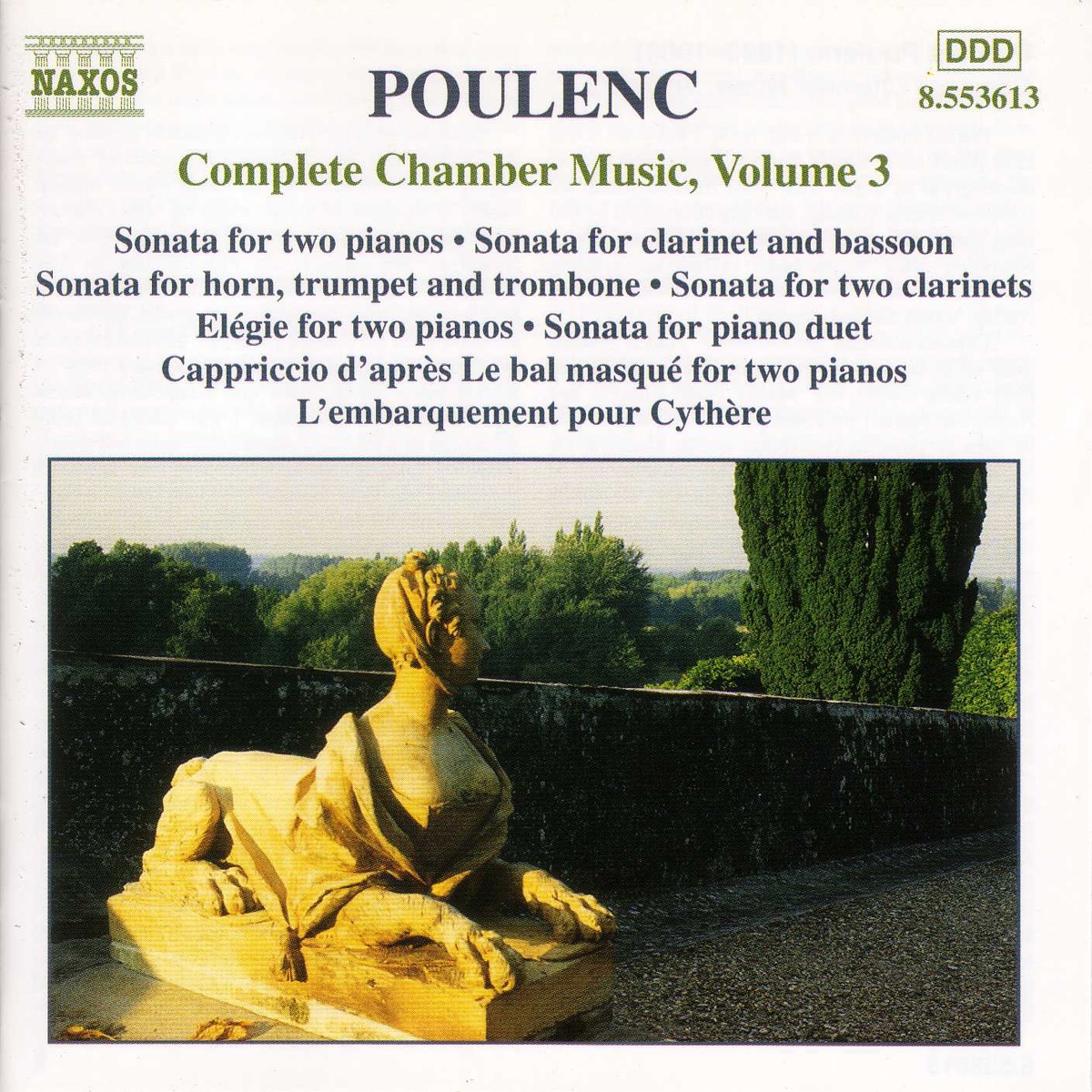 Poulenc: Sonata for Two Pianos - Clarinet Sonatas cover art