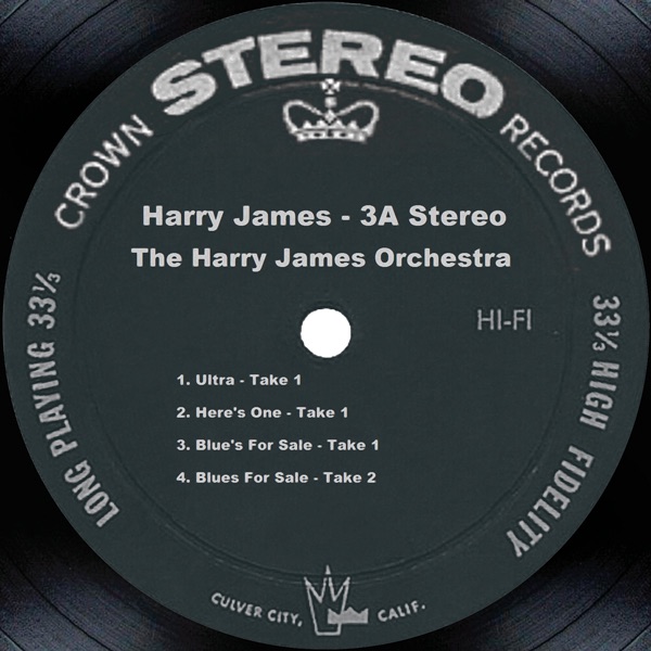 Harry James (3A Stereo) - EP