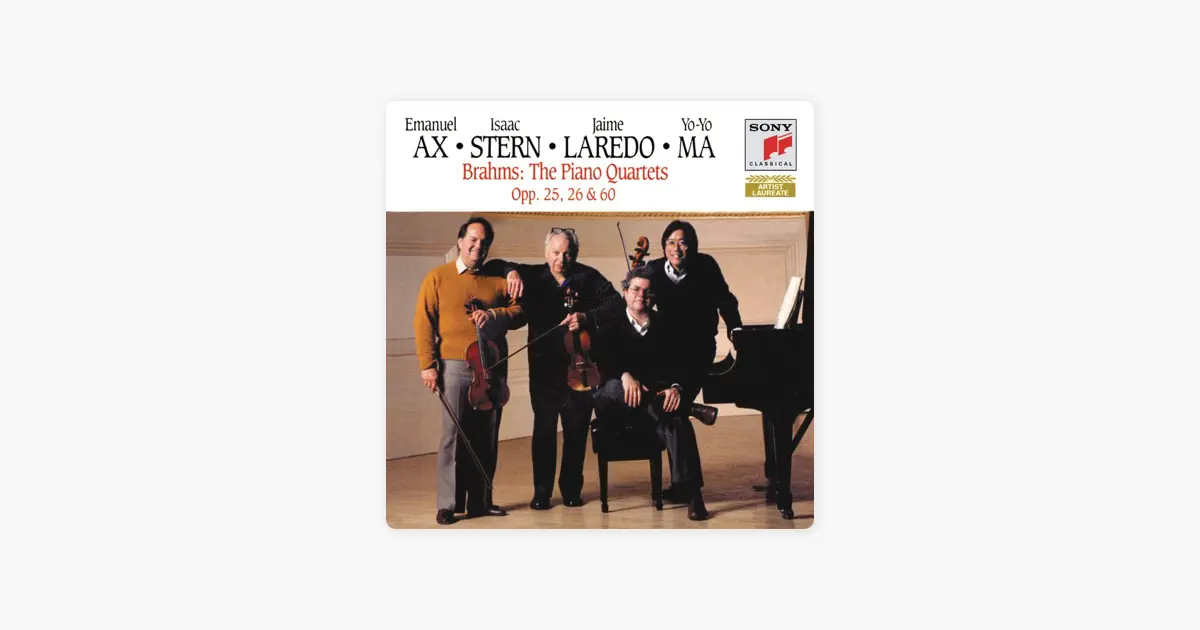 Brahms: The Piano Quartets Op. 25, 26 & 60 (Remastered) by Yo-Yo