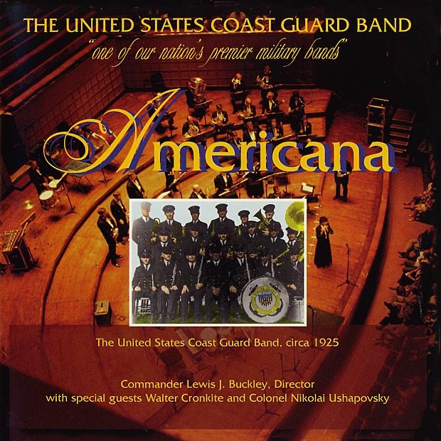 Обложка альбома «Americana» — United States Coast Guard Band