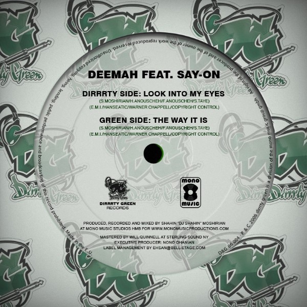 Deemah featuring Say-On - EP artwork