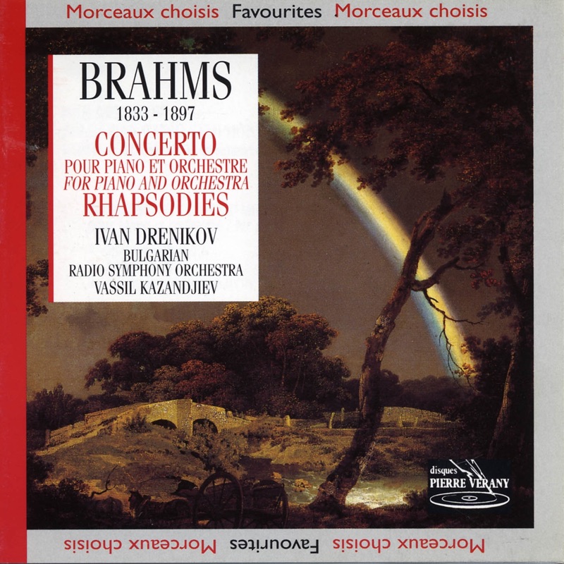 Brahms : Concerto n°1, Op. 15 pour piano & orchestre et Rhapsodies, Op. 79