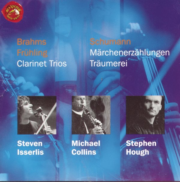Brahms-Schumann-Fruhling: Clarinet Trios cover art