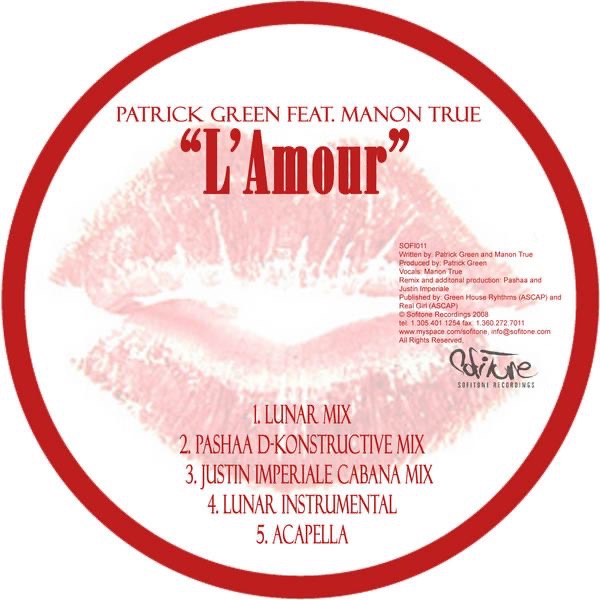 Обложка альбома «L'Amour (feat. Manon True)» — Patrick Green
