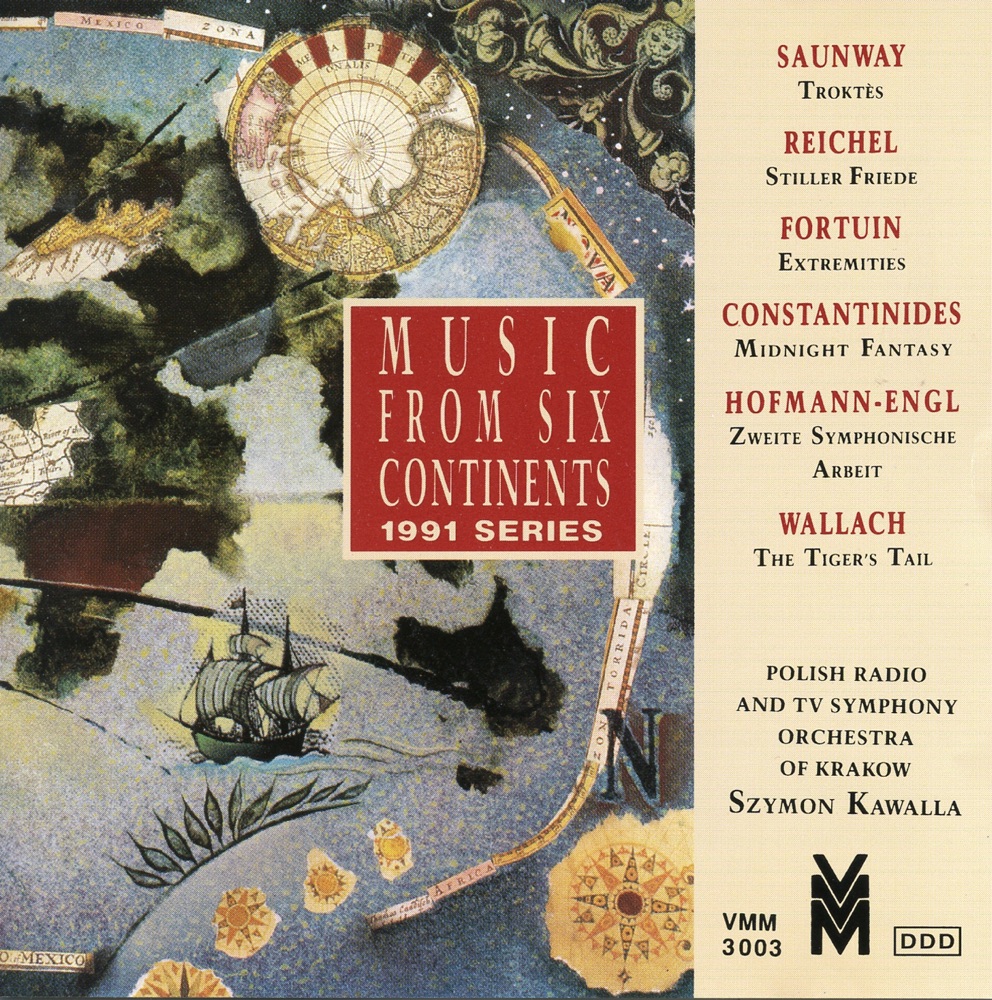 Обложка альбома «Music from 6 Continents (1991 Series)» — Szymon Kawalla, Polish Radio Symphony Orchestra, Krakow & Ryczard Ciecla